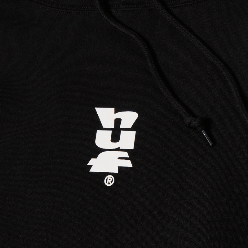 Huf Set Megablast Pullover Hoodie Black
