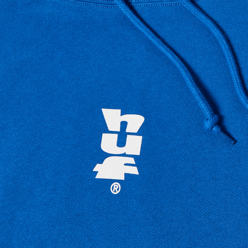 Huf Set Megablast Pullover Hoodie Cobalt Blue