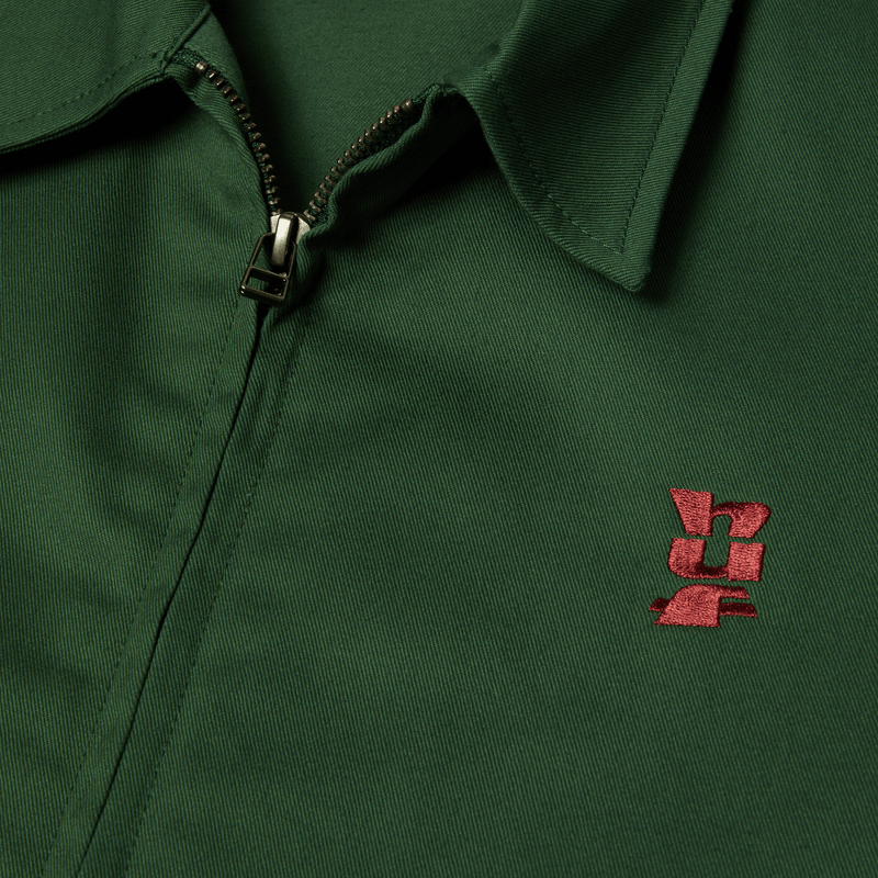 HUF Set Megablast Shop Jacket Forest