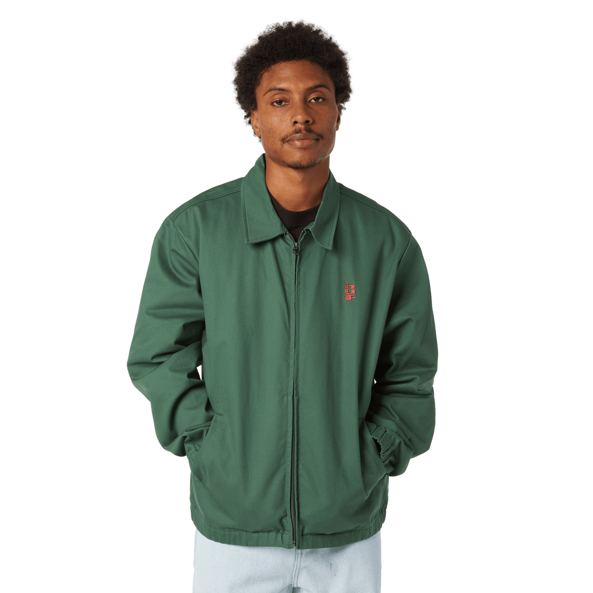 HUF Set Megablast Shop Jacket Forest