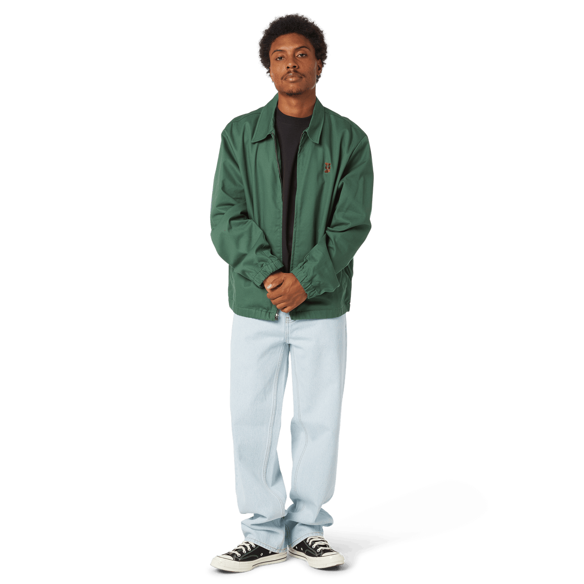 HUF Set Megablast Shop Jacket Forest