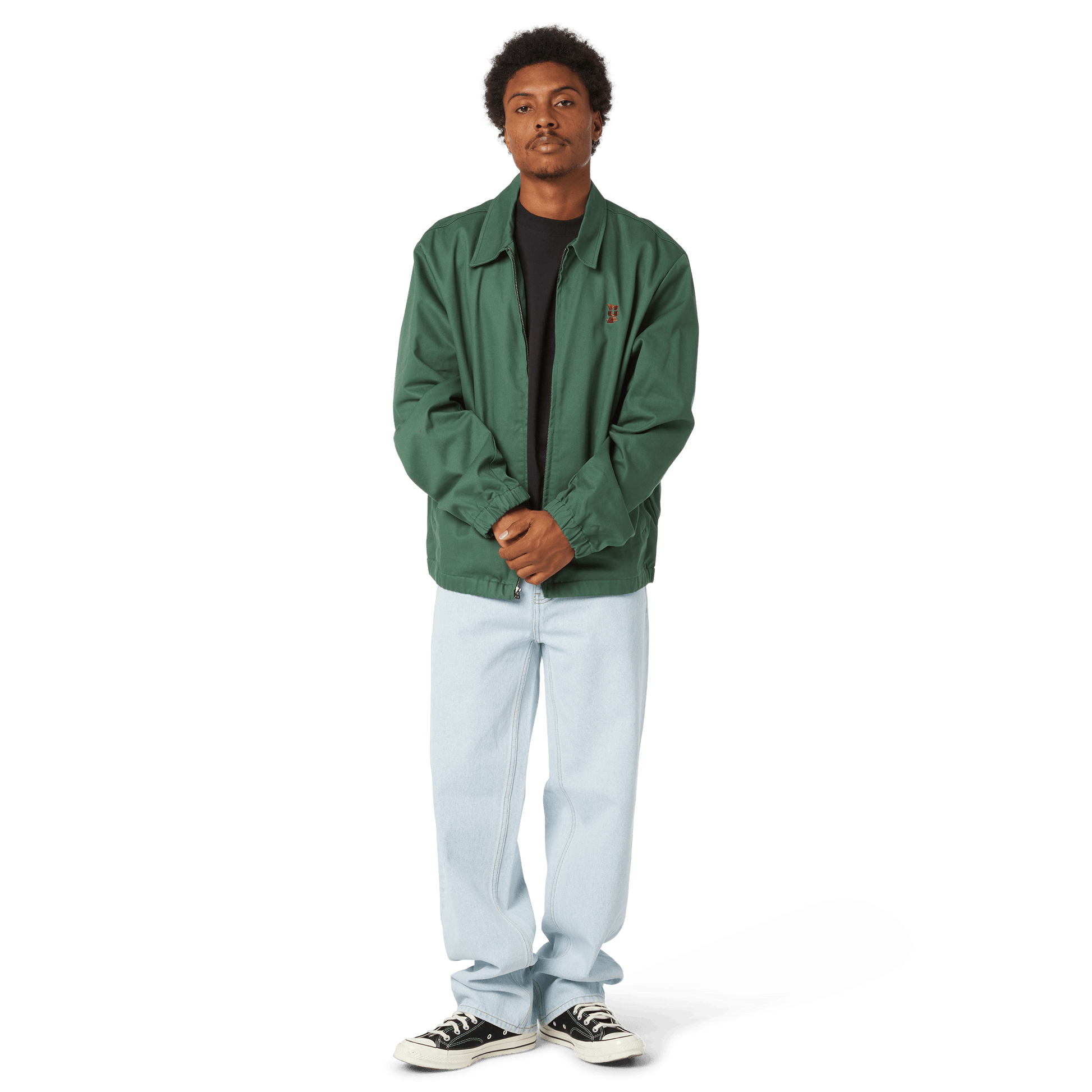 HUF Set Megablast Shop Jacket Forest