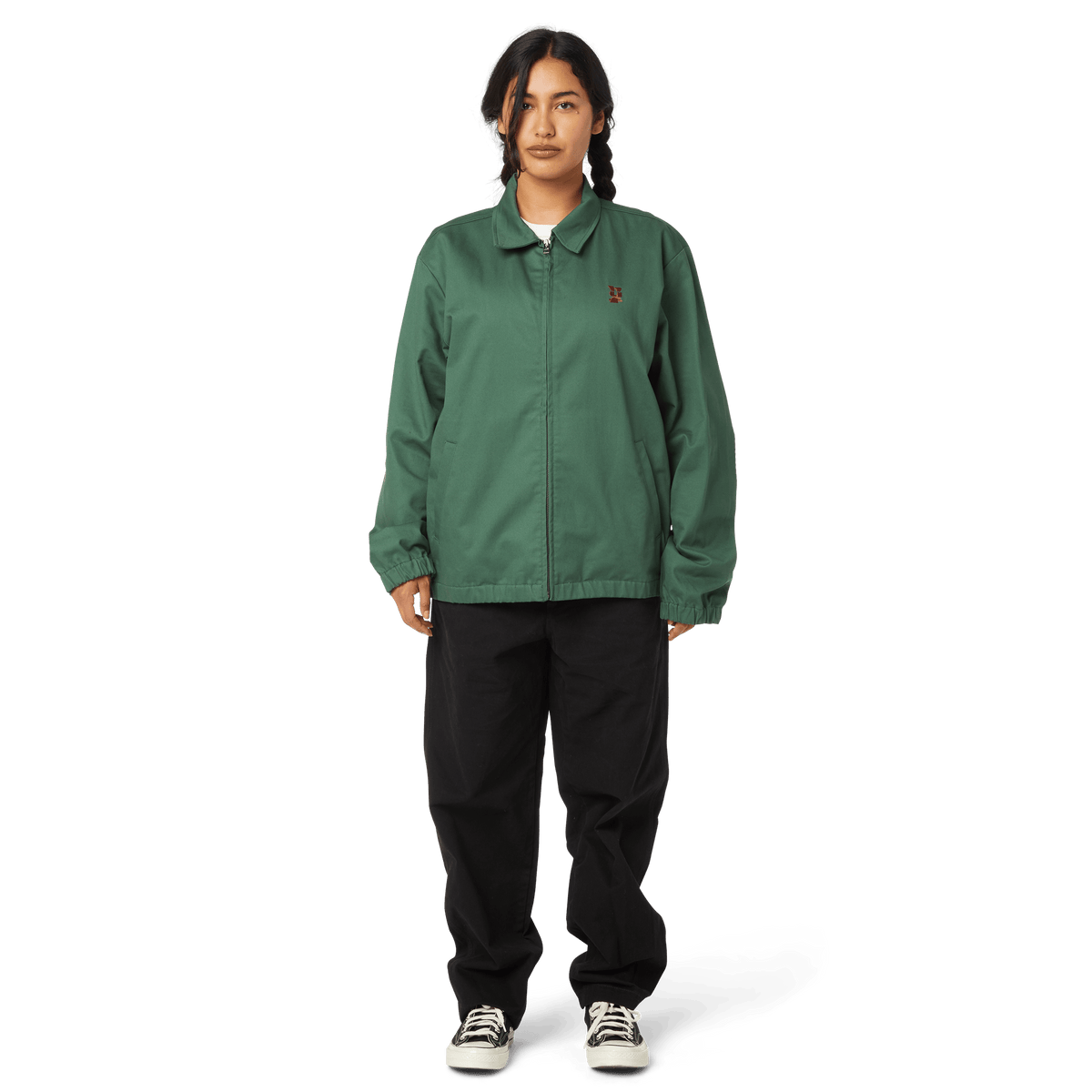 HUF Set Megablast Shop Jacket Forest