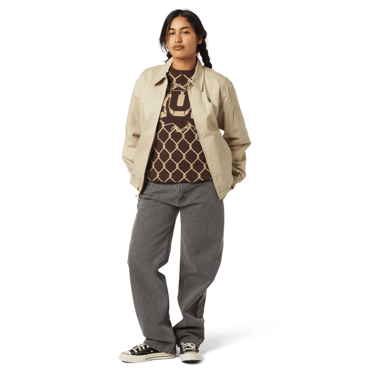 HUF Set Megablast Shop Jacket Sand