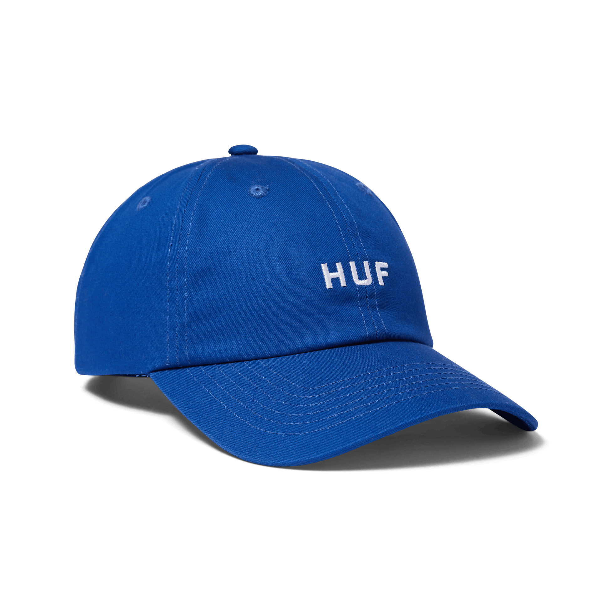 Huf SET OG Curved Visor 6-Panel Hat Cobalt Blue