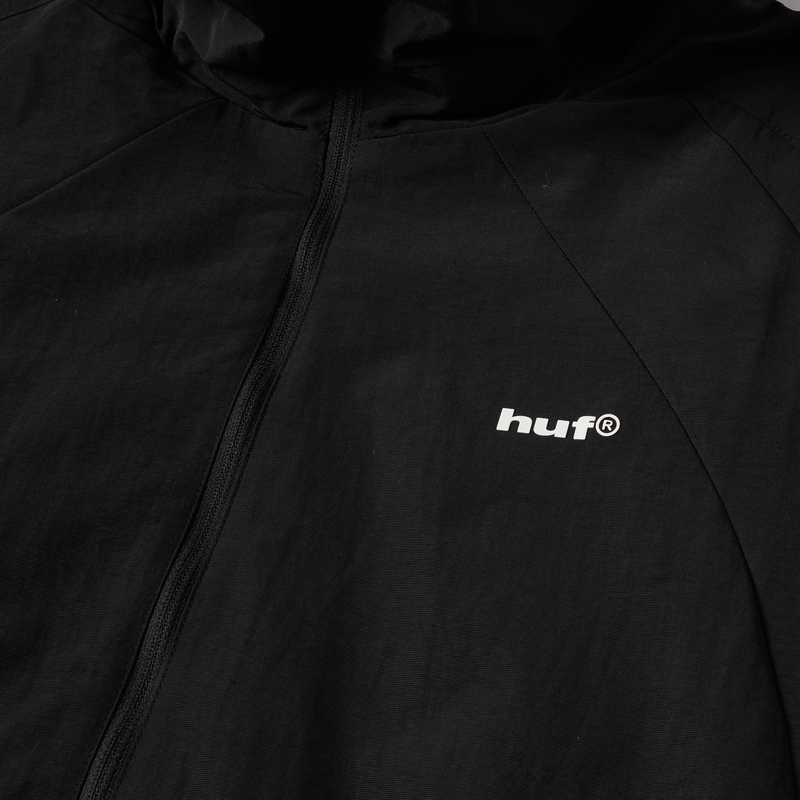 Huf SET Shell Jacket Blackout