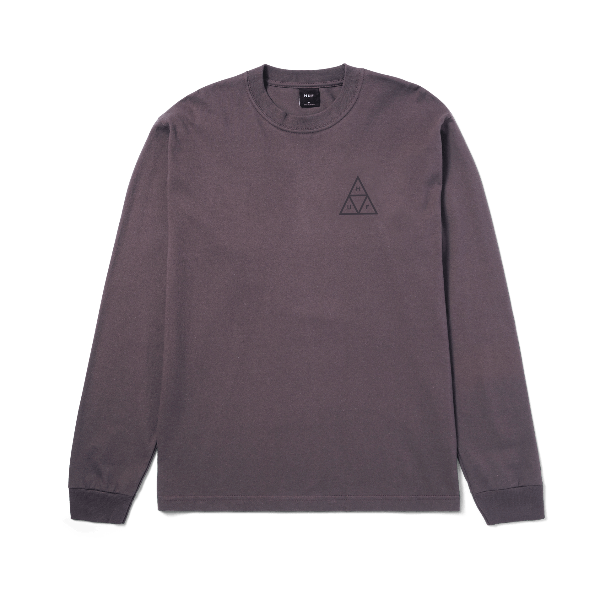 Huf SET Triple Triangle Long Sleeve T-Shirt Light Plum