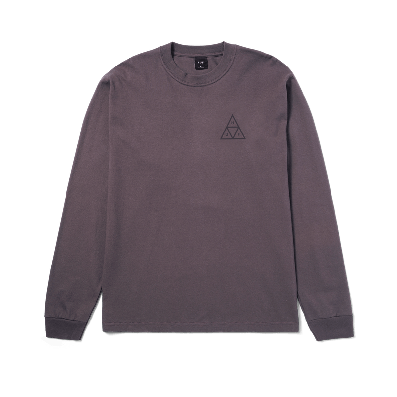 Huf SET Triple Triangle Long Sleeve T-Shirt Light Plum