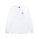 Huf SET Triple Triangle Long Sleeve T-Shirt White