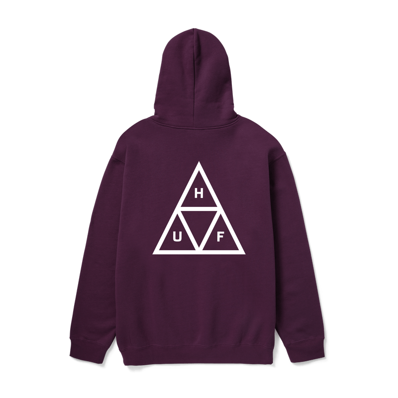 Huf SET Triple Triangle Pullover Hoodie Raisin