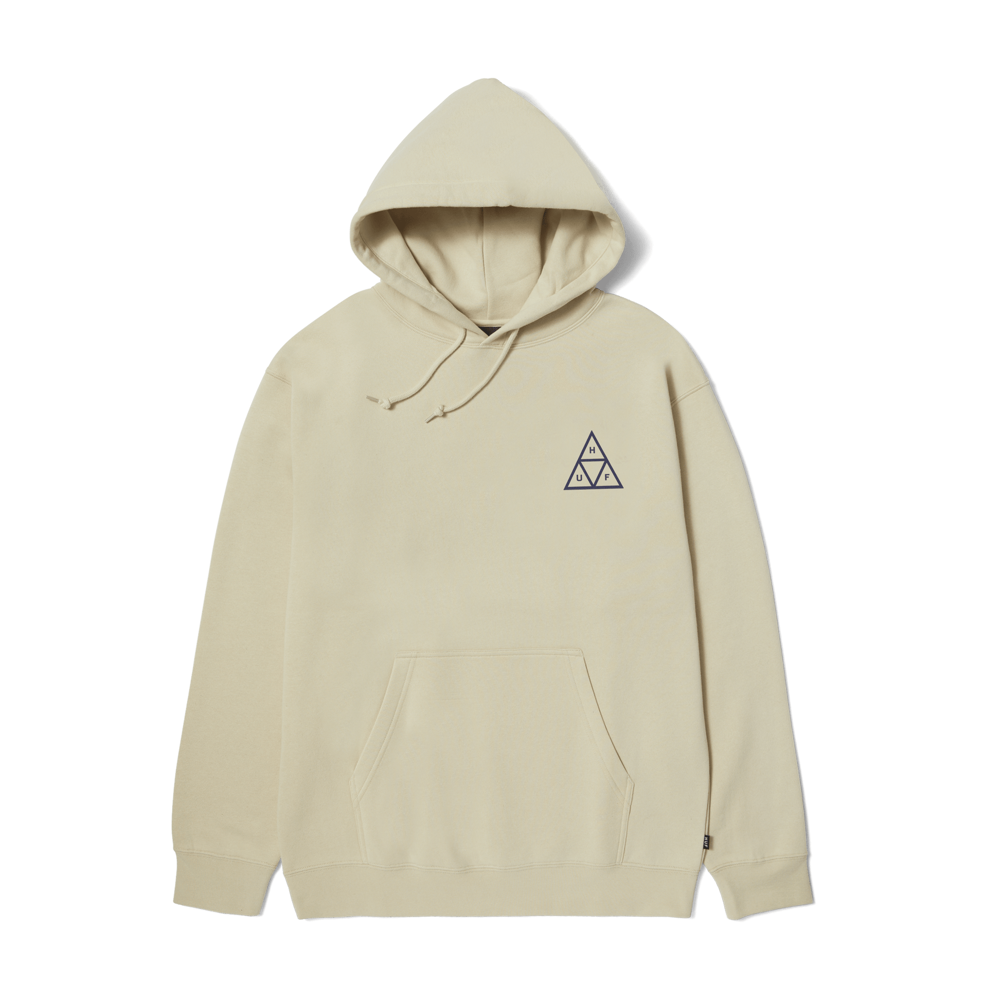 Huf SET Triple Triangle Pullover Hoodie Stone