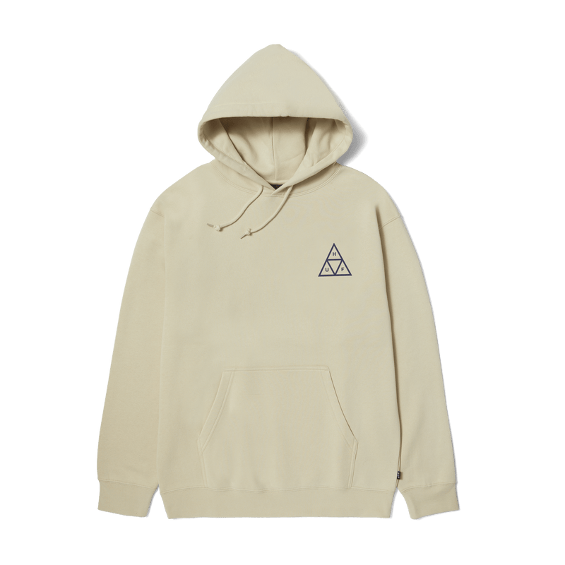 Huf SET Triple Triangle Pullover Hoodie Stone