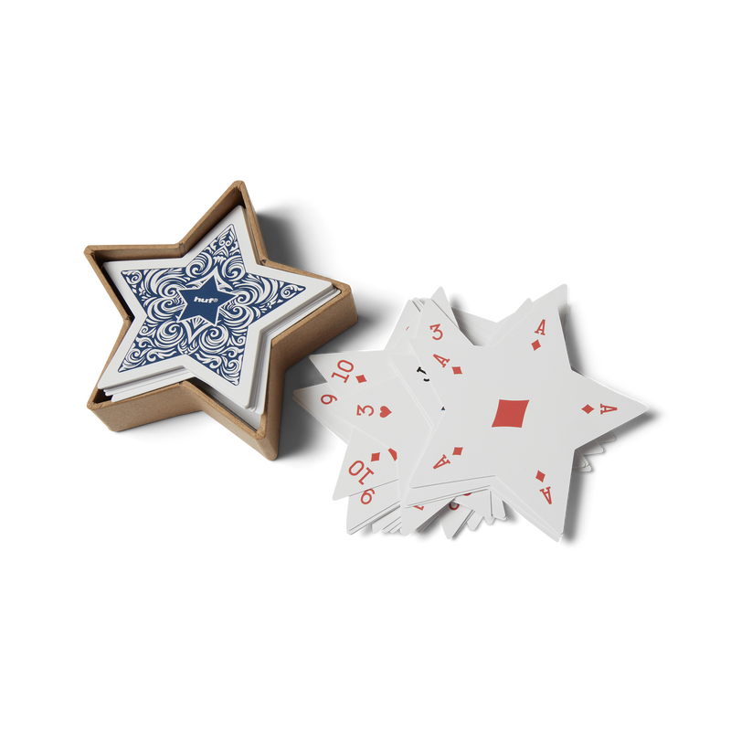 Huf Huf Star Shaped Playing Cards Multi