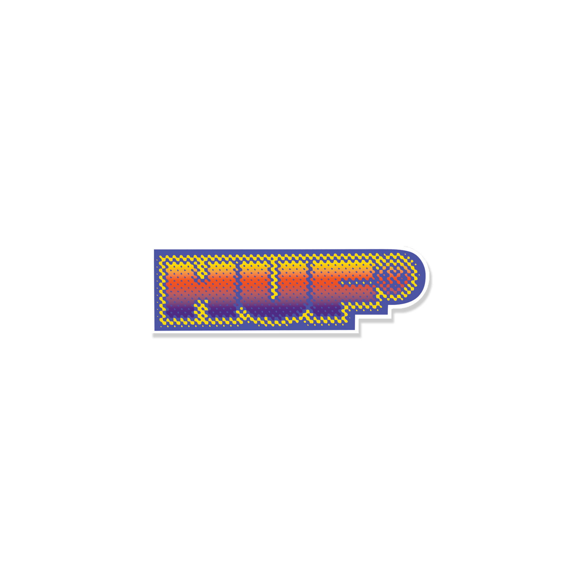 Huf Tone Sticker Multi