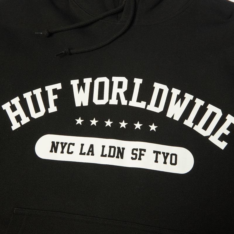 HUF Huf U Pullover Hoodie Black