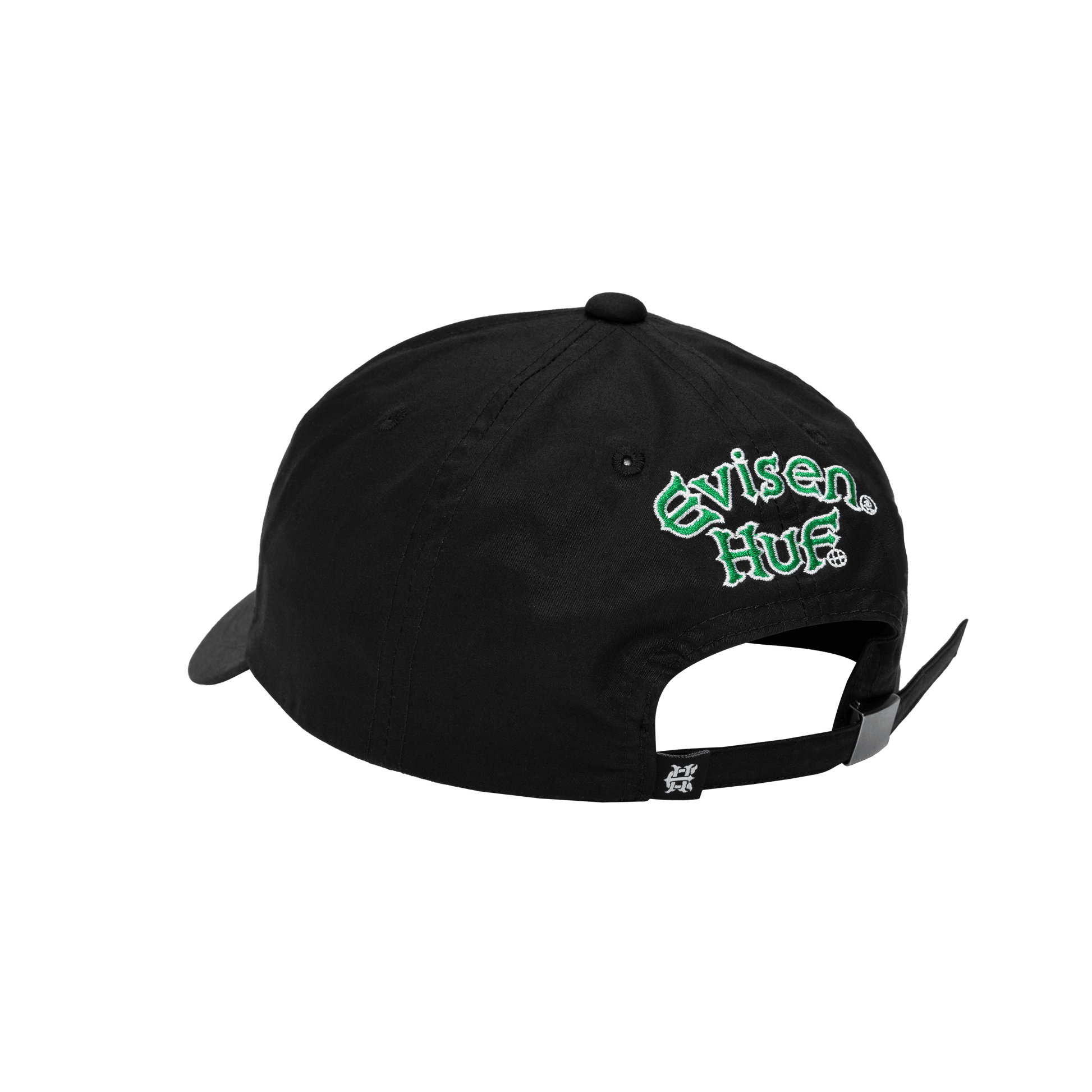 Huf x Evisen Cross Logo Hat Black
