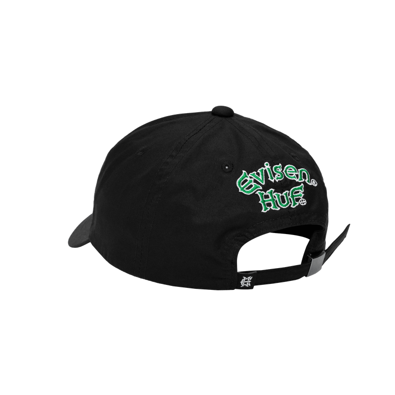 Huf x Evisen Cross Logo Hat Black