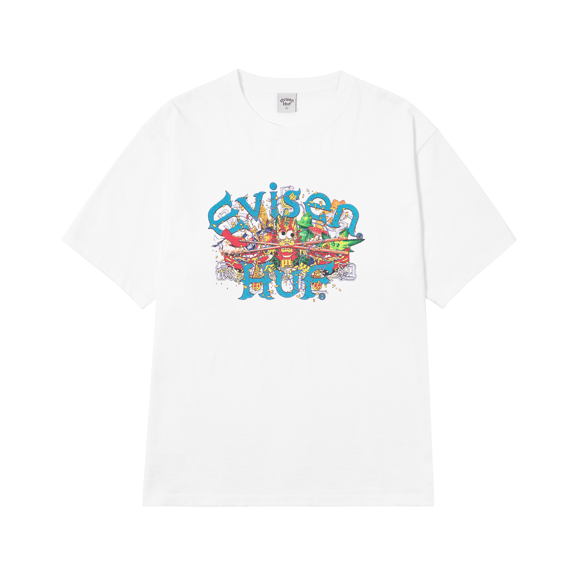 Huf x Evisen Dragon T-Shirt White