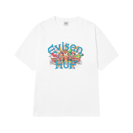Huf x Evisen Dragon T-Shirt White