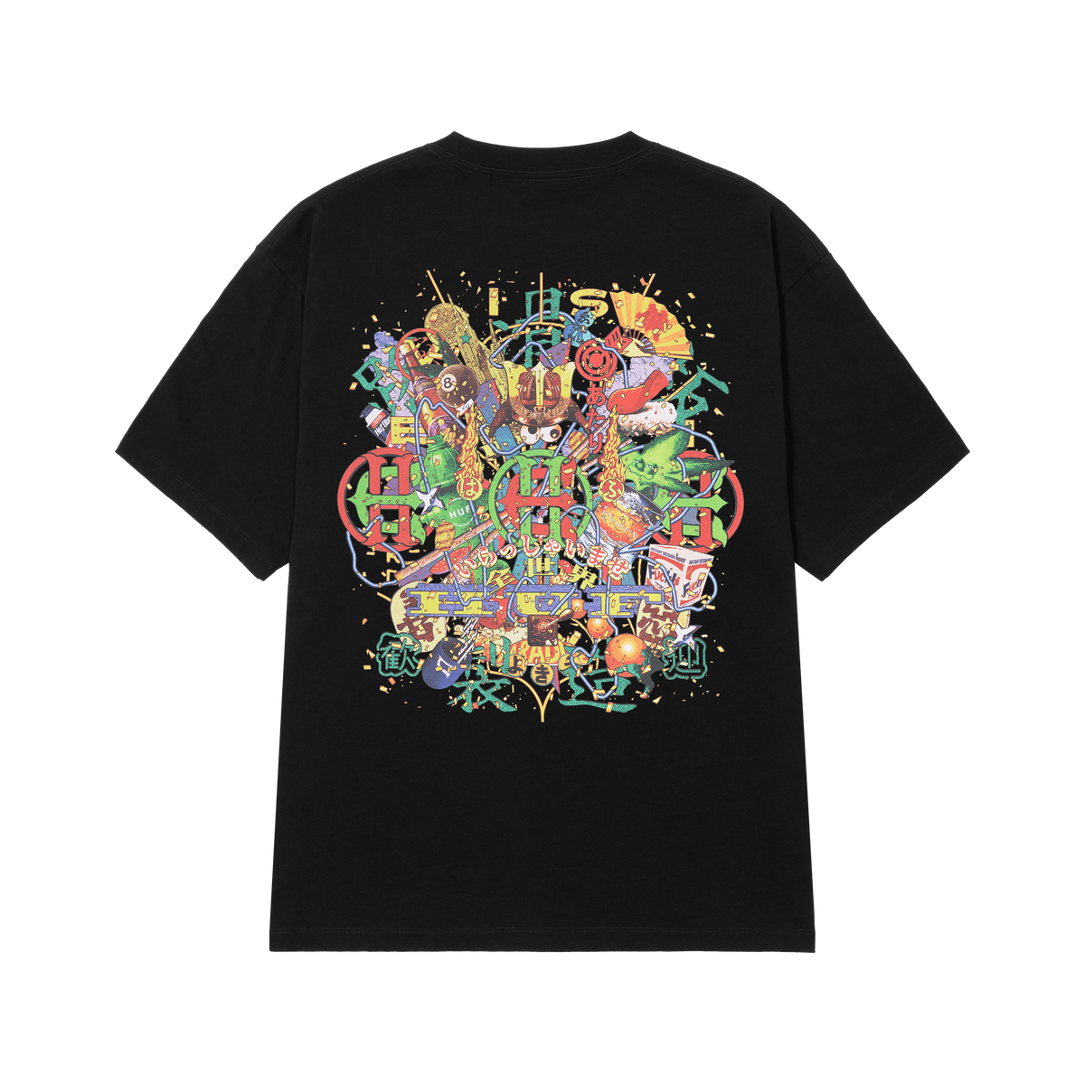 HUF x Evisen Allstar T-Shirt Black