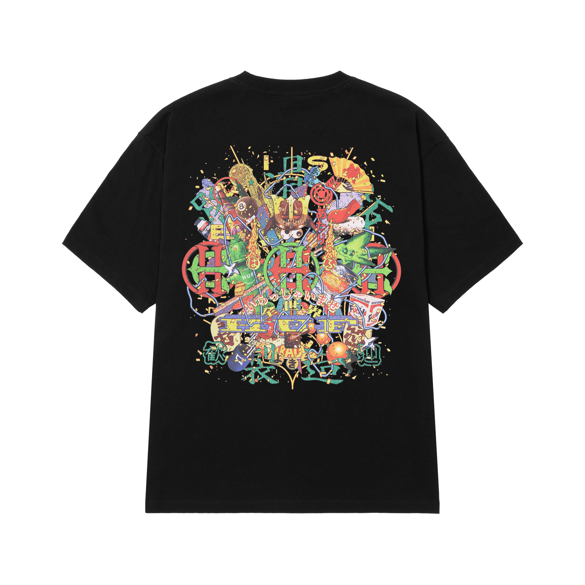 HUF x Evisen Allstar T-Shirt Black