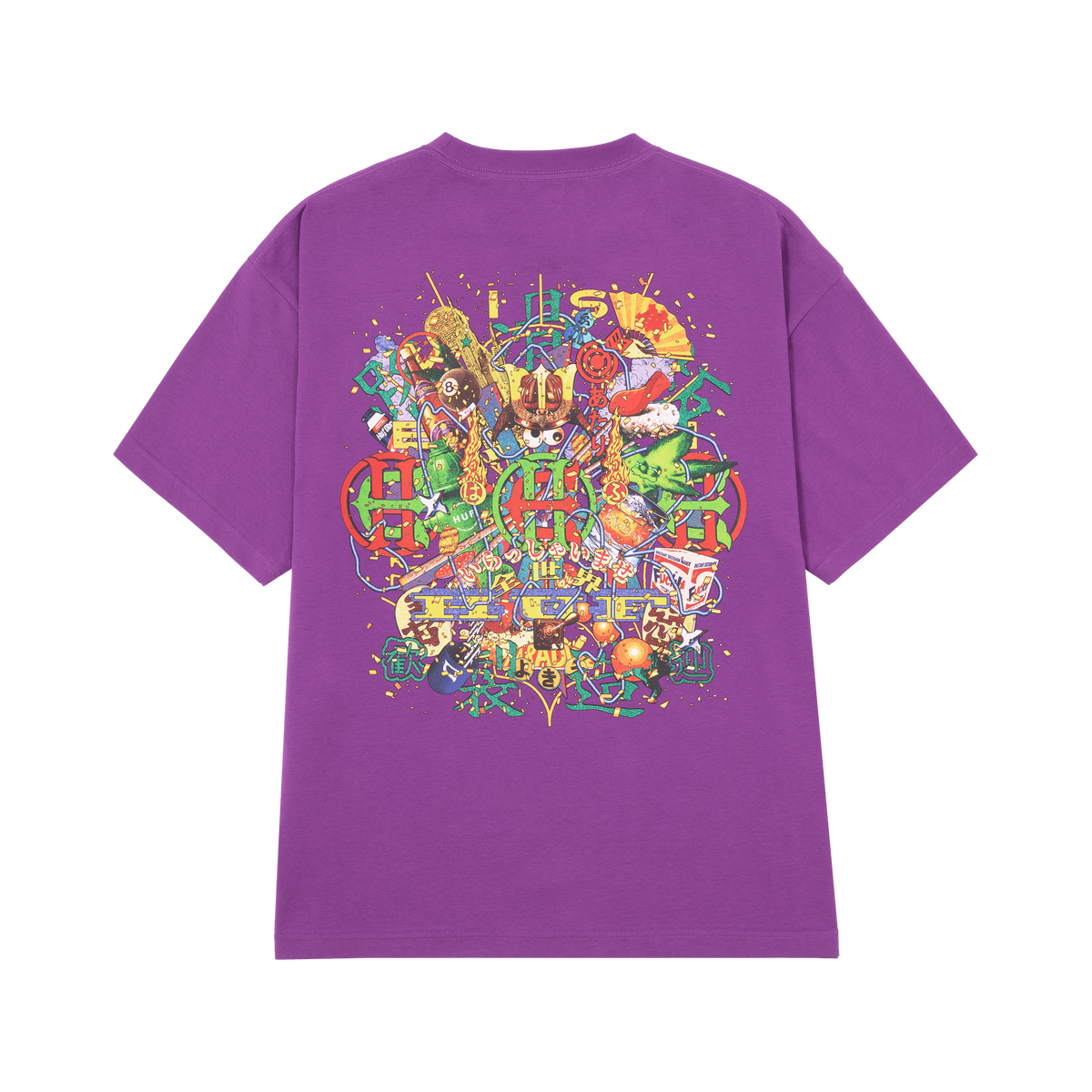 HUF x Evisen Allstar T-Shirt Purple