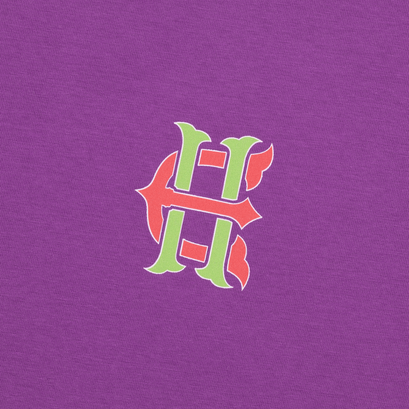 HUF x Evisen Allstar T-Shirt Purple