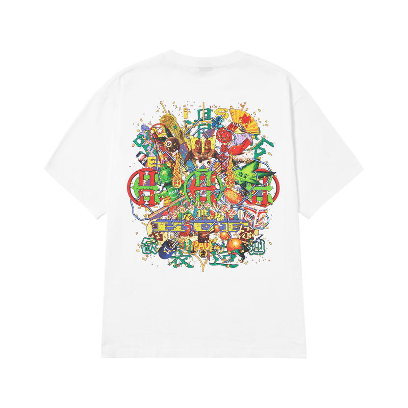 HUF x Evisen Allstar T-Shirt White