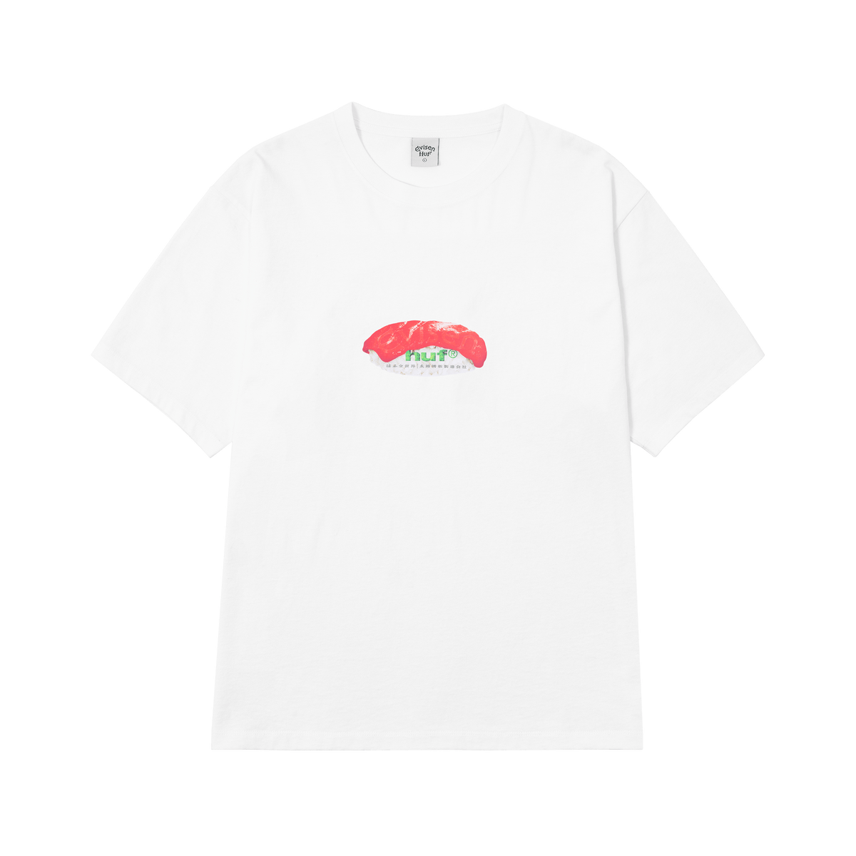 HUF x Evisen Sushi T-Shirt Charcoal