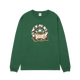 Huf x Evisen Hufuji Long Sleeve T-Shirt Dark Green