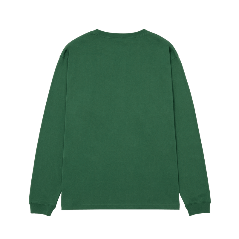 Huf x Evisen Hufuji Long Sleeve T-Shirt Dark Green