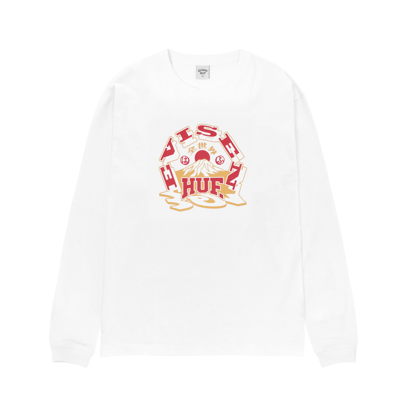 Huf x Evisen Hufuji Long Sleeve T-Shirt Dark Green