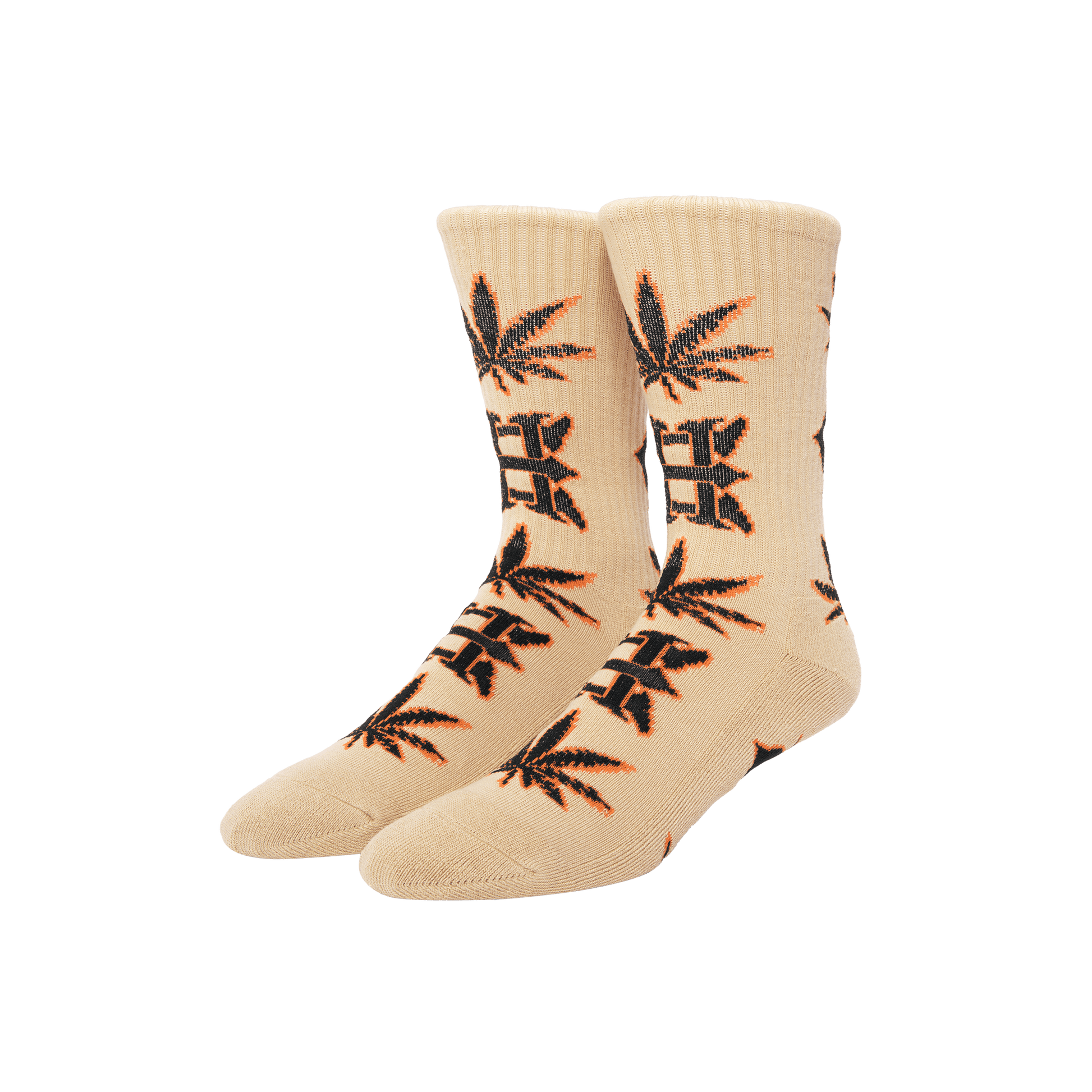 Huf x Evisen Logo Sock Beige