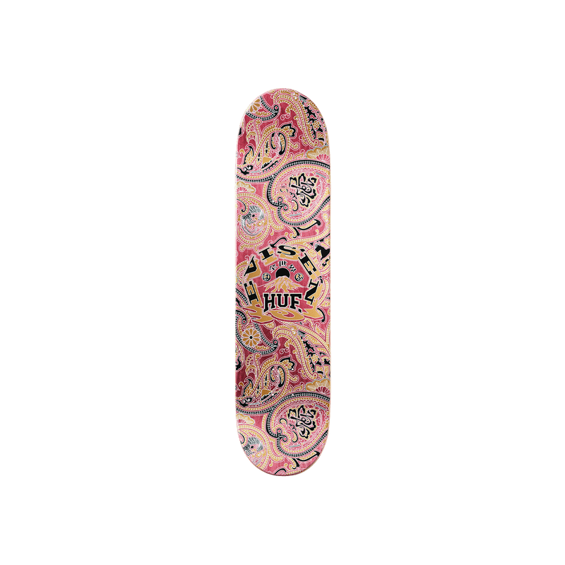 Huf x Evisen Paisley Deck Green