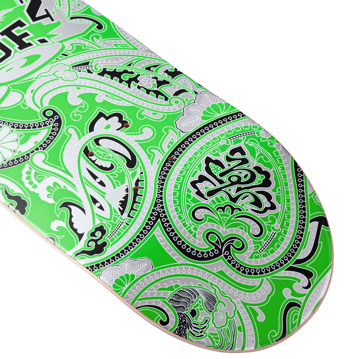 Huf x Evisen Paisley Deck Green