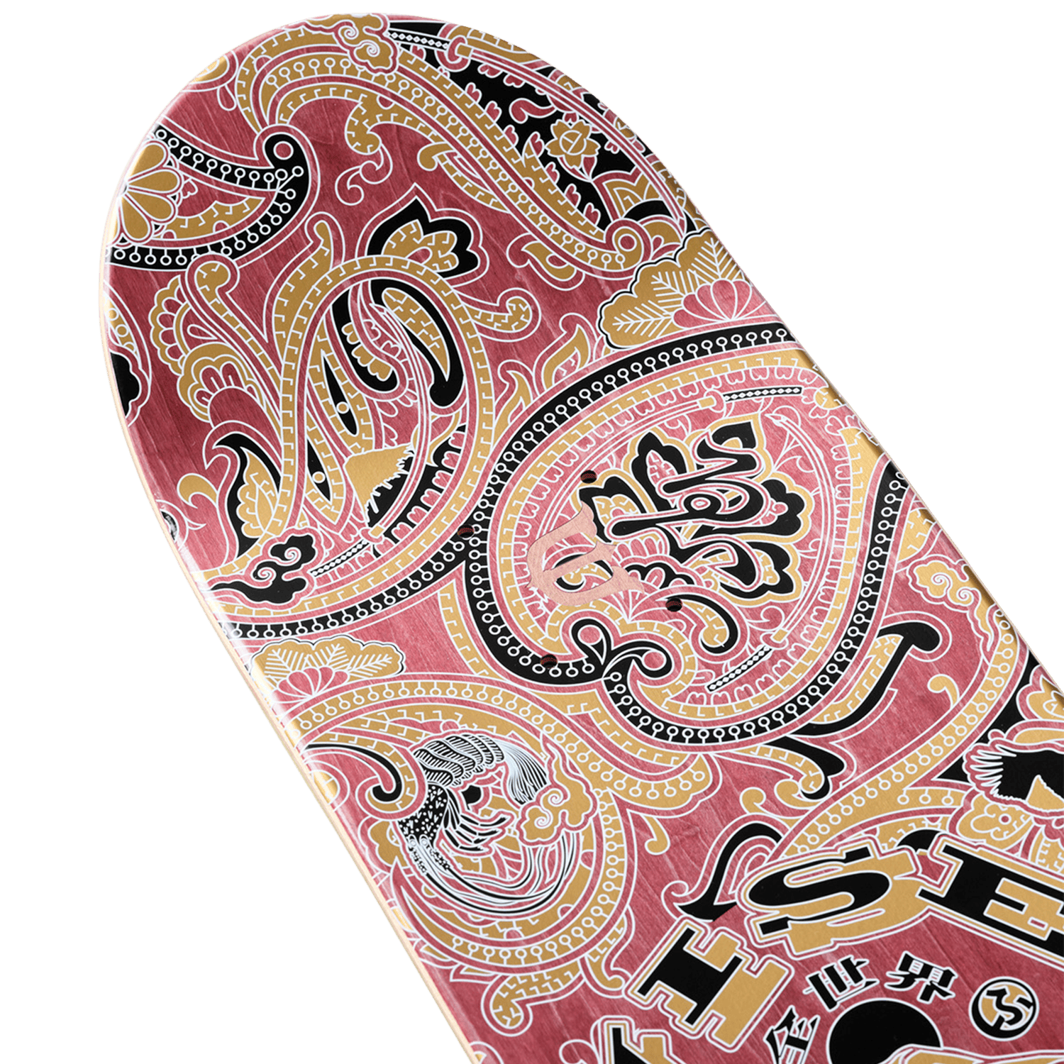 Huf x Evisen Paisley Deck Green