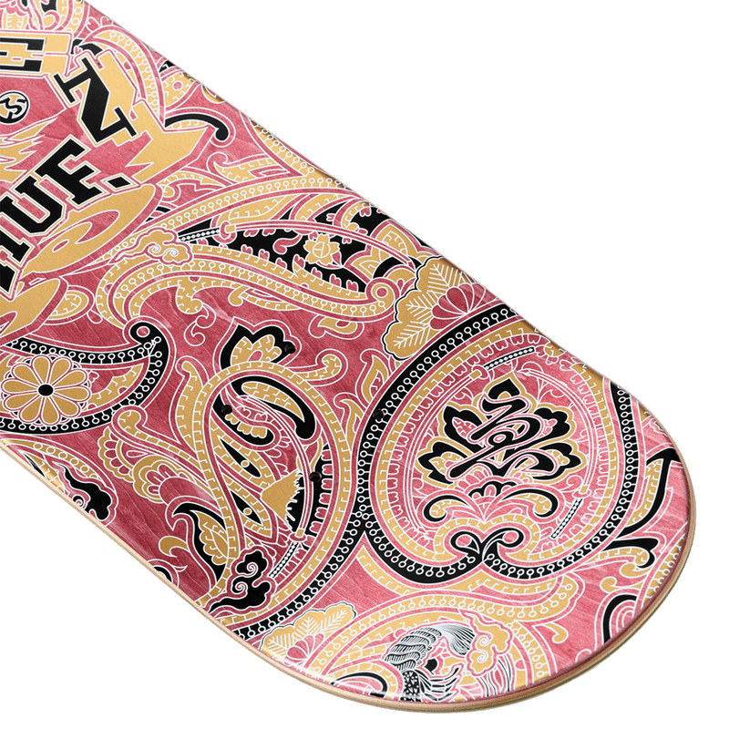 Huf x Evisen Paisley Deck Green