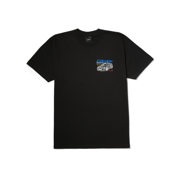 HUF x GReddy Diagram T-Shirt Black