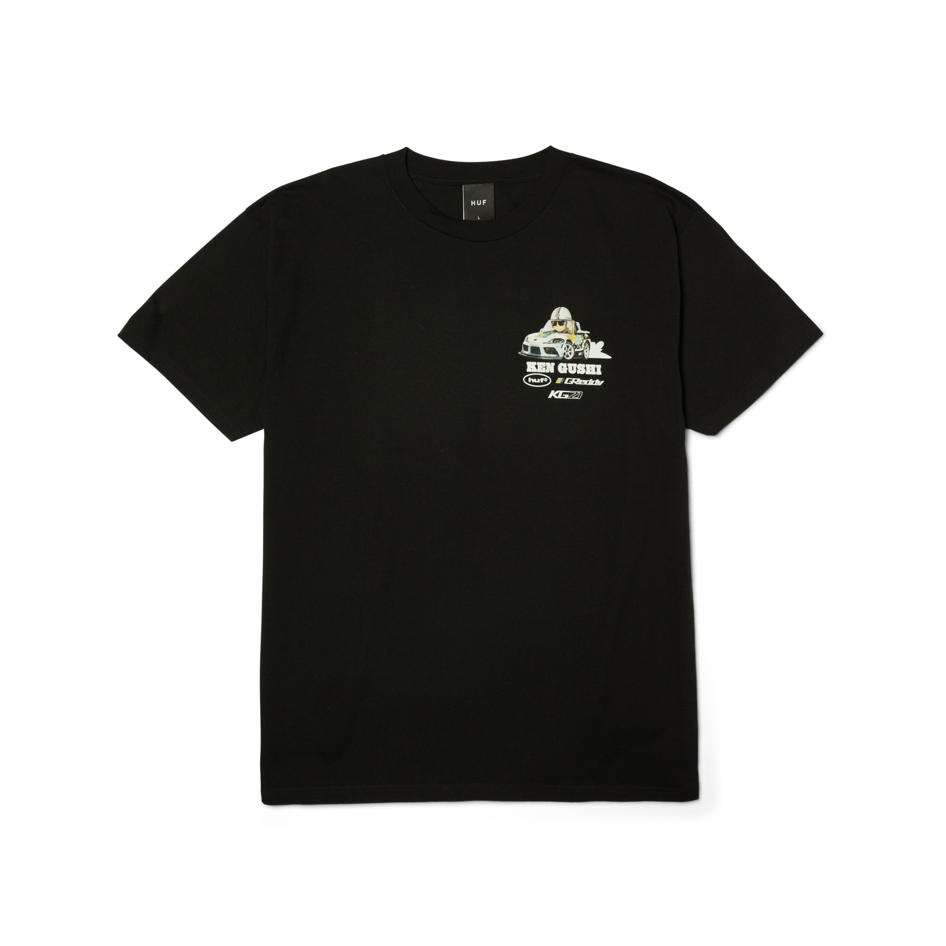 Huf x GReddy Gushi T-Shirt Black