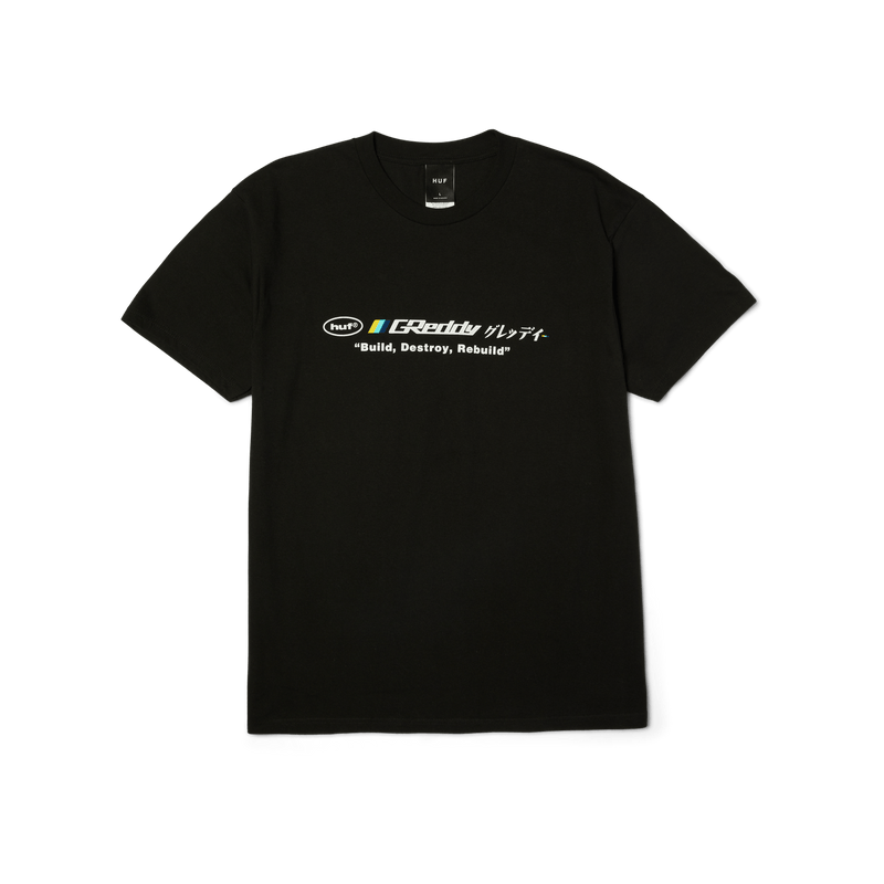 Huf x GReddy Motors T-Shirt Black