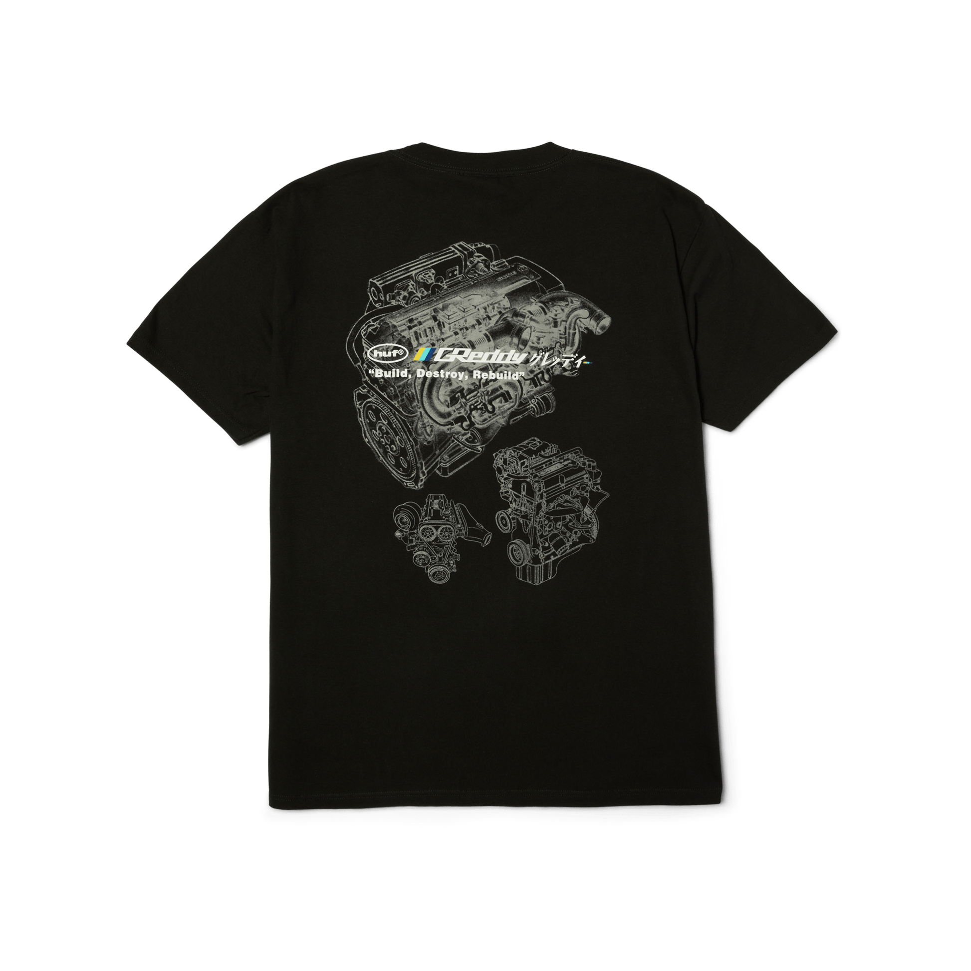 Huf x GReddy Motors T-Shirt Black