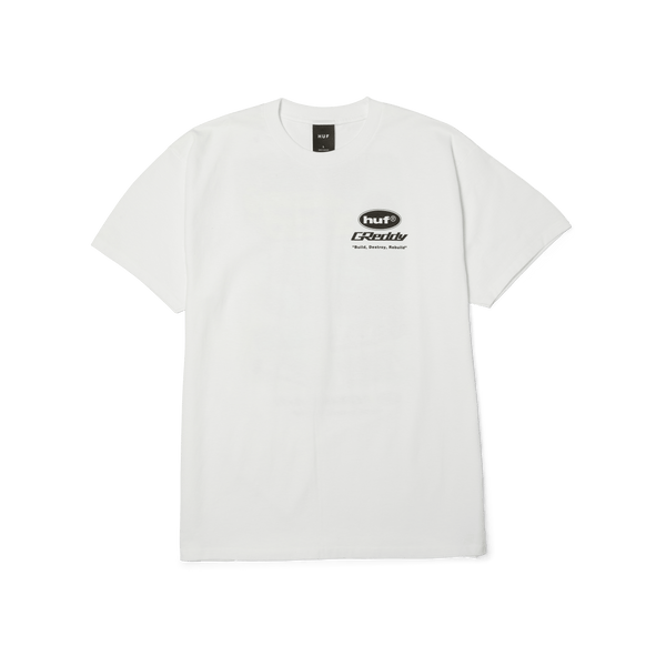 Huf Huf x Greddy Parts T-Shirt White