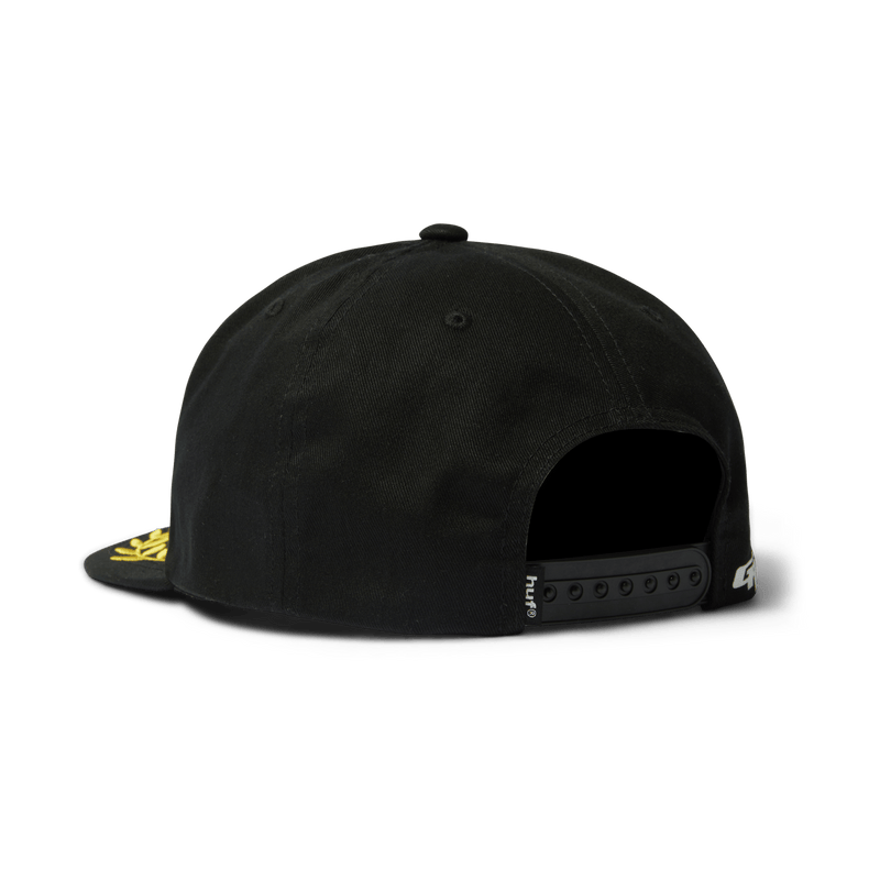 Huf x GReddy Team Snapback Hat Black