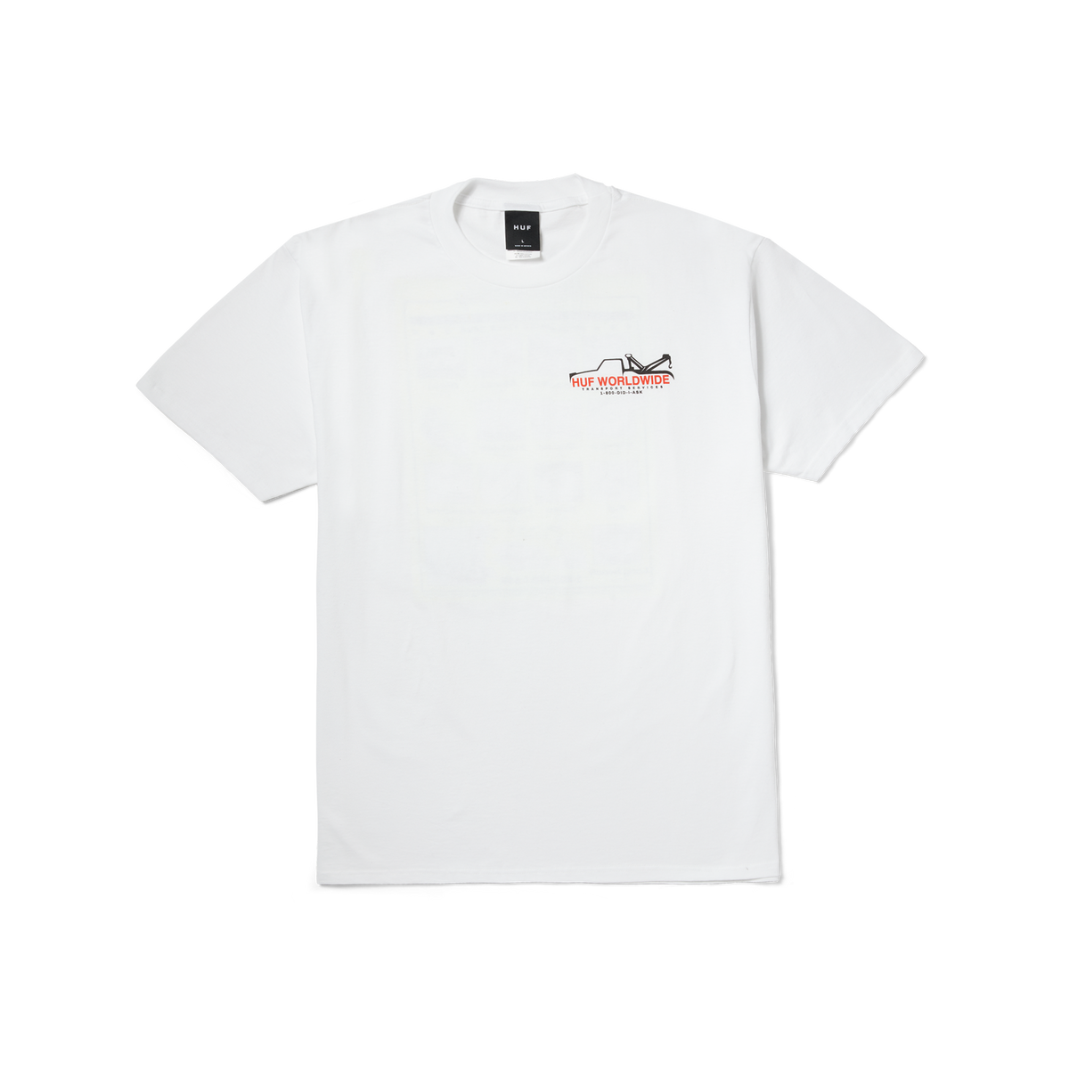 HUF x GReddy Tour T-Shirt White