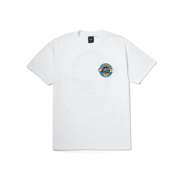 HUF x GReddy Transport T-Shirt White