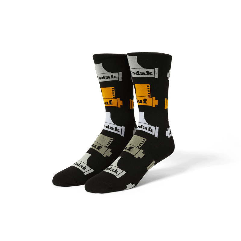 Huf x Kodak Crew Sock Black