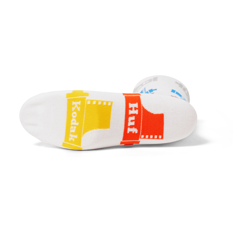 Huf x Kodak Crew Sock White