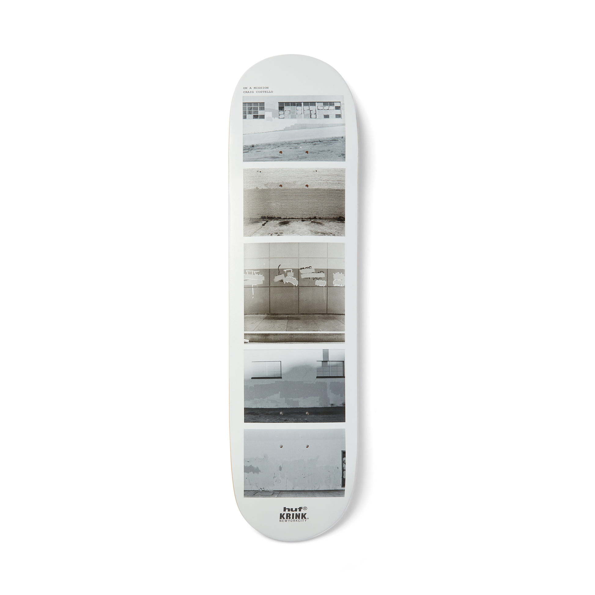 HUF Huf x Krink Skate Deck White