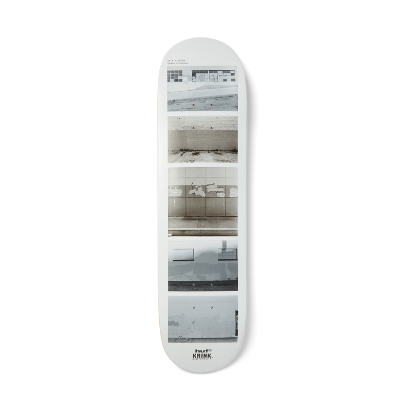 HUF Huf x Krink Skate Deck White