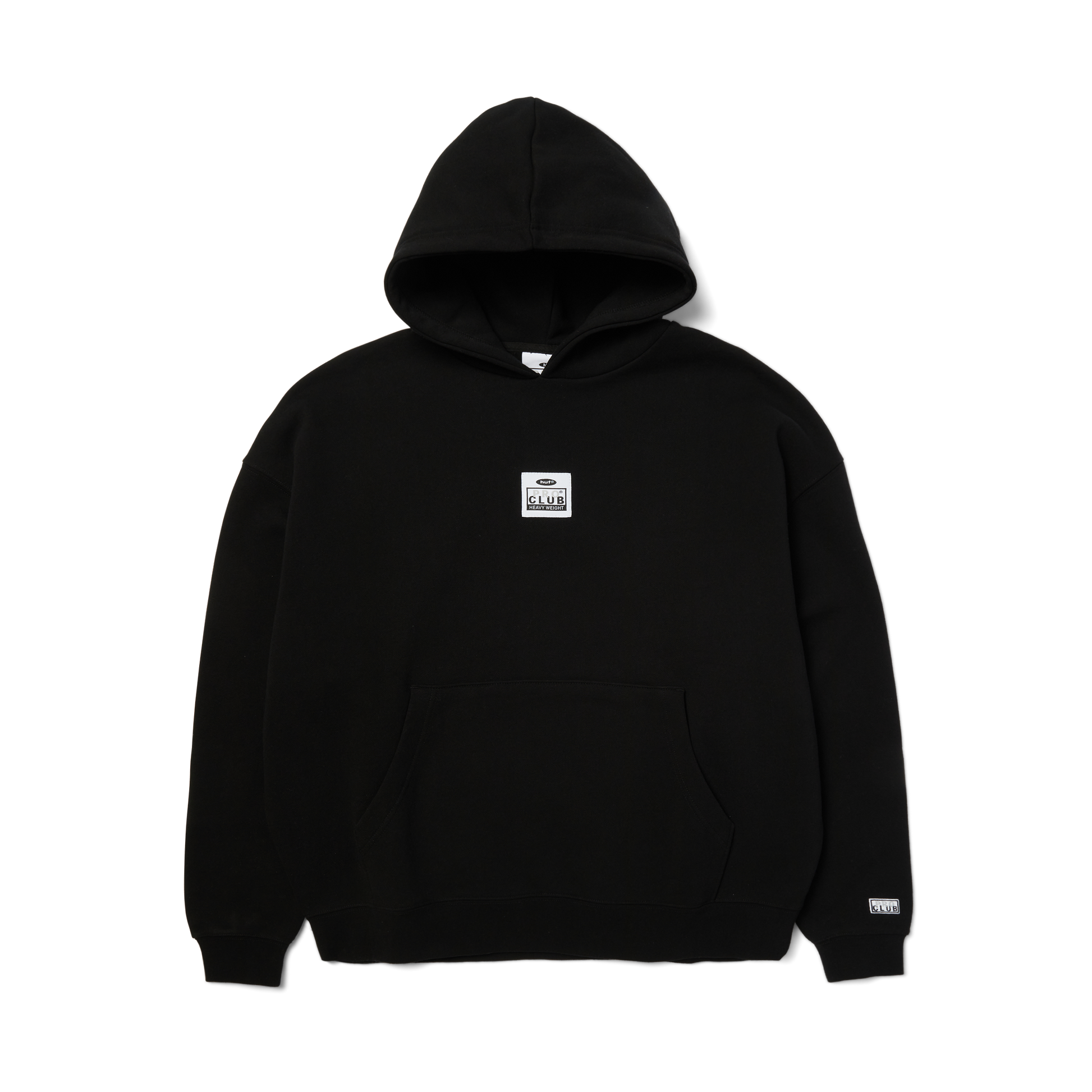 Huf x PROCLUB Heavyweight Hoodie Black